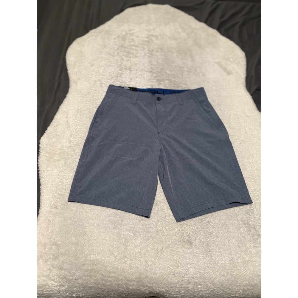 New Denali Hybrid Walk Comfort Stretch Blue Shorts Size 32